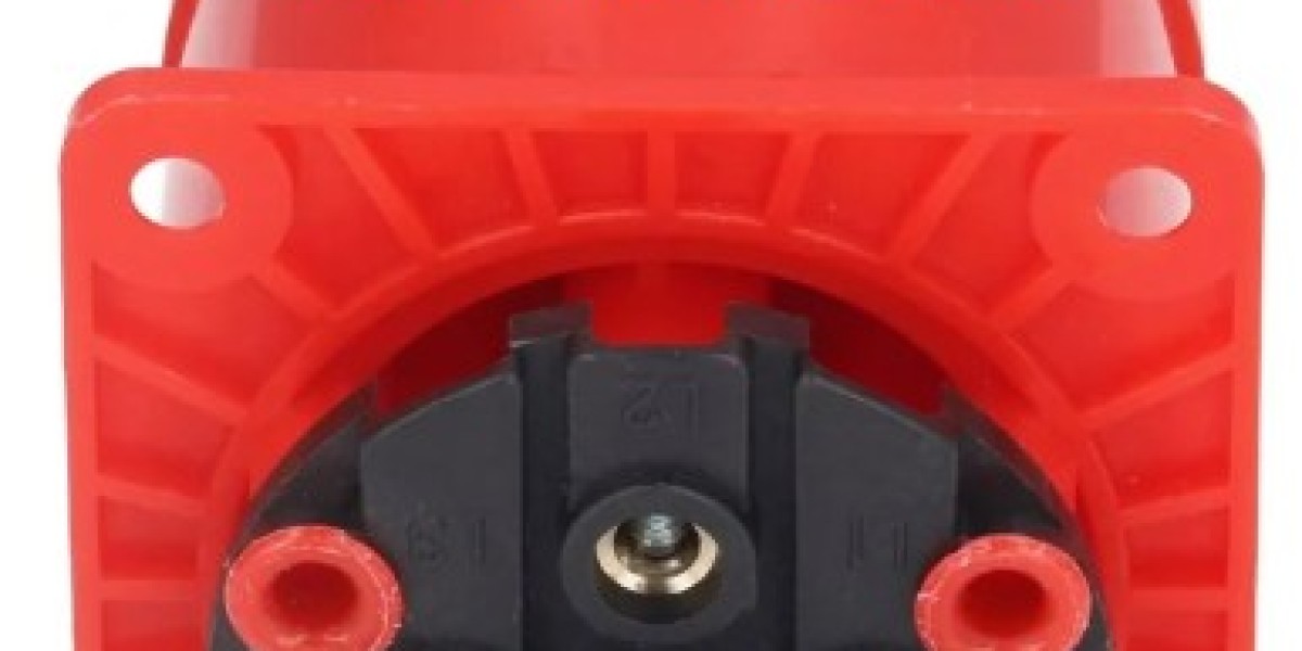 Aesthetic and Functional Industrial Electrical Sockets