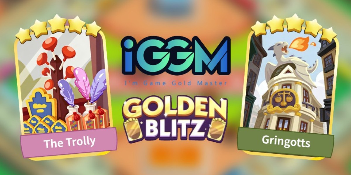 Monopoly GO Golden Blitz: How to Get The Trolly & Gringotts Gold Stickers (January 29)